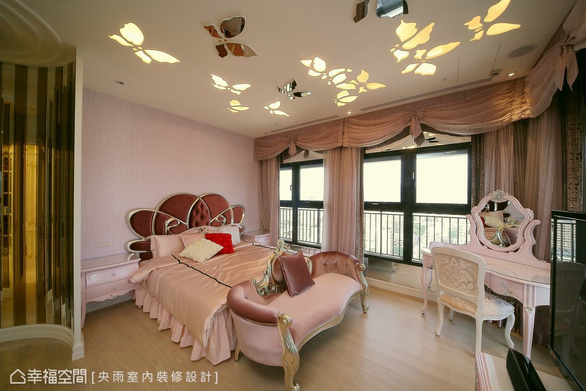 幸福空间 高端设计 台湾设计师 古典风格 卧室图片来自幸福空间在264平极致奢华的空间飨宴的分享