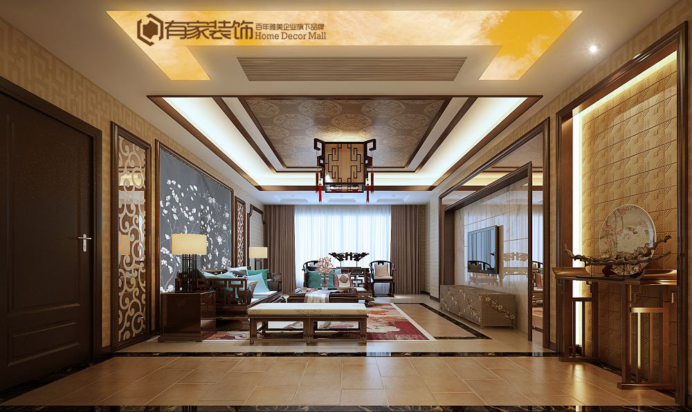 客厅图片来自福州有家装饰-小彭在万业锦江城2的分享