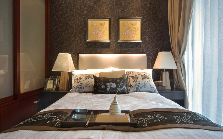 别墅 小资 中式 卧室图片来自大宅别墅装修设计在奥北公元171㎡中式风格的分享