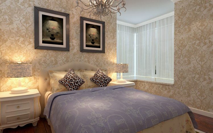 欧式 二居 白领 卧室图片来自天津实创装饰赵在天津实创装饰-海河华鼎的分享
