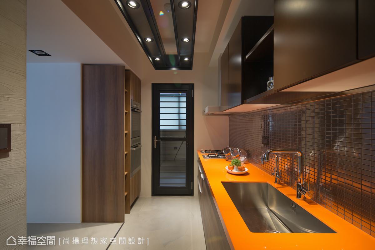 幸福空间 高端设计 台湾设计师 现代风格 厨房图片来自幸福空间在66平雅痞性格 精致工业风的分享