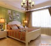 棕色地砖、浅黄色墙面、后期配以原色色系的家具，为主人打造一个温馨、舒适的私密居住空间。