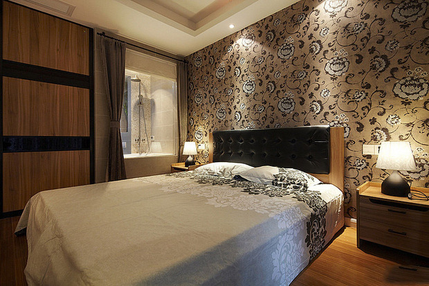 卧室图片来自佰辰生活装饰在120平现代简约打造优雅风的分享