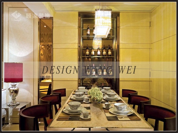 效果图 卧室 客厅 三居 餐厅图片来自顾家装饰在设计师是演泽时间和空间。的分享