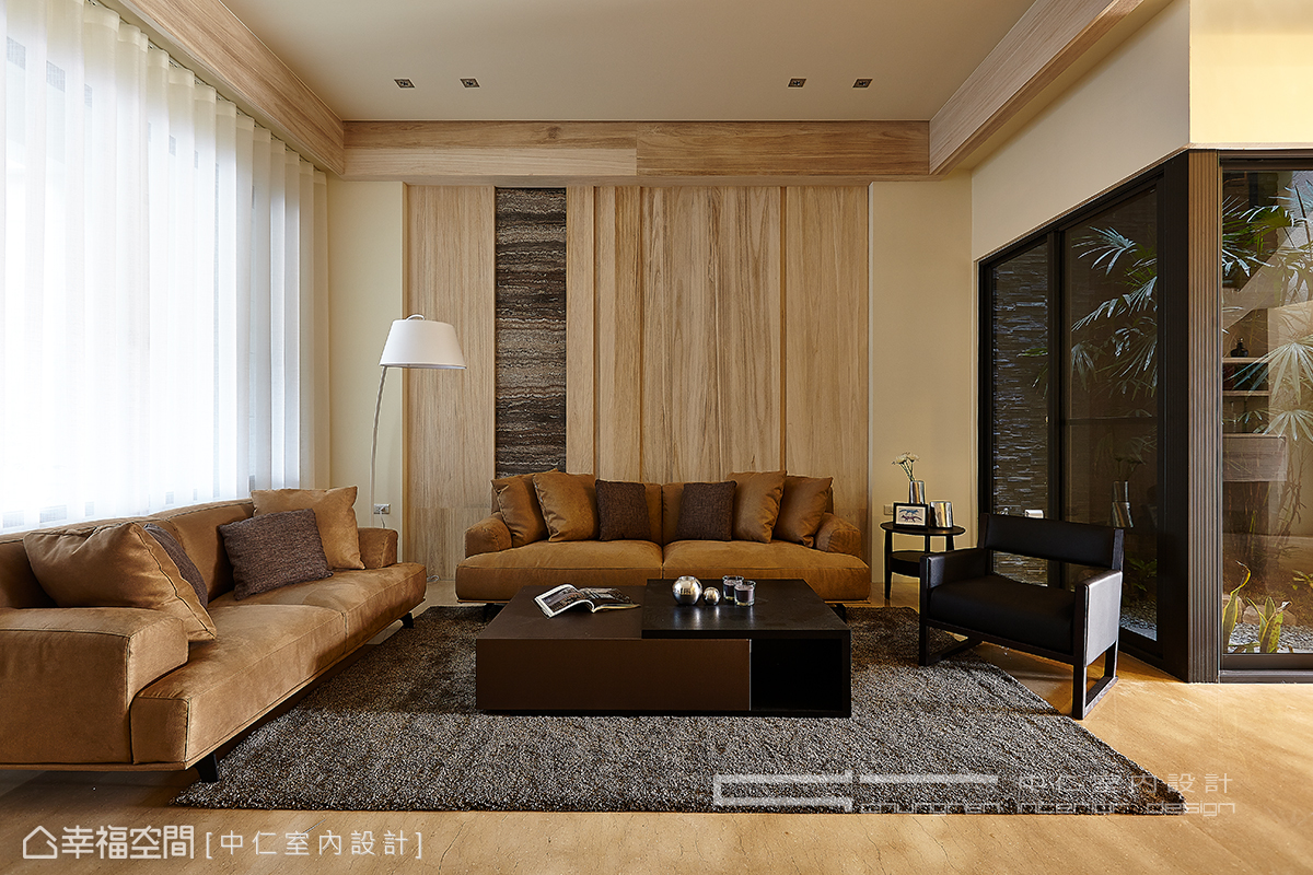 幸福空间 高端设计 台湾设计师 客厅图片来自幸福空间在330平紧密相依 向纯静山林致意的分享