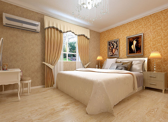 简约 简欧 欧式 二居室 卧室图片来自实创装饰集团广州公司在珠光御景的分享