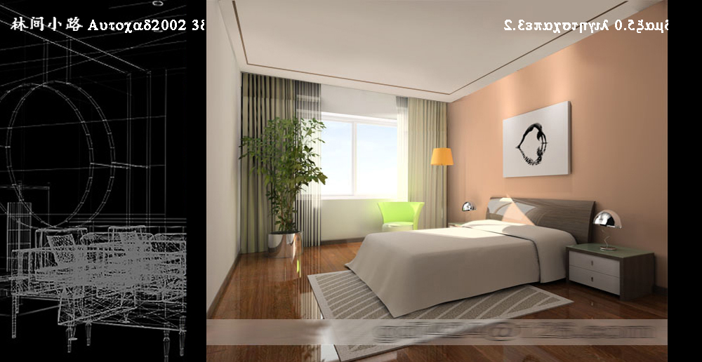 现代 三居 凤凰水城 卧室图片来自百家设计小刘在凤凰水城104平现代风格美图的分享