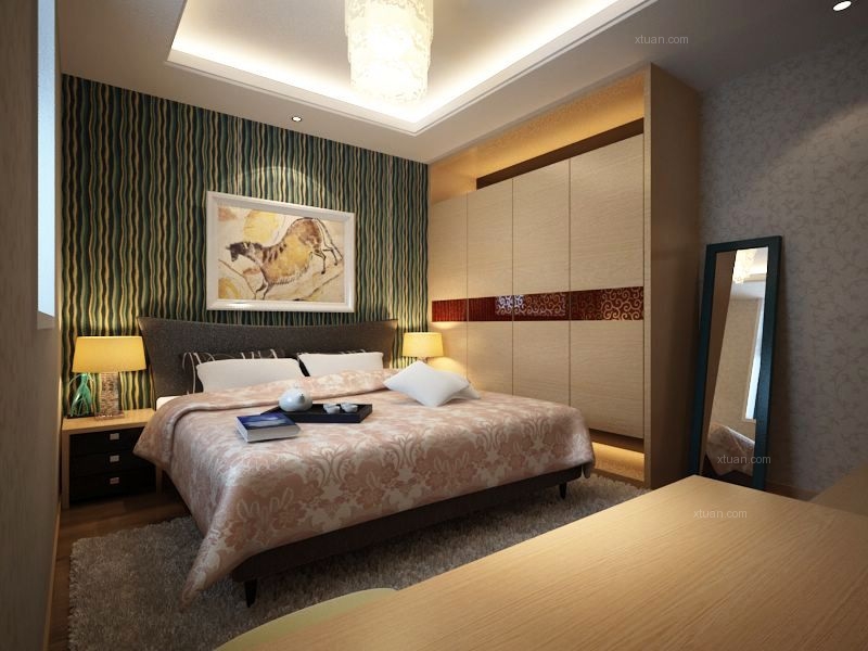 欧式 二居室 卧室图片来自1043284585x在枫尚领域的分享