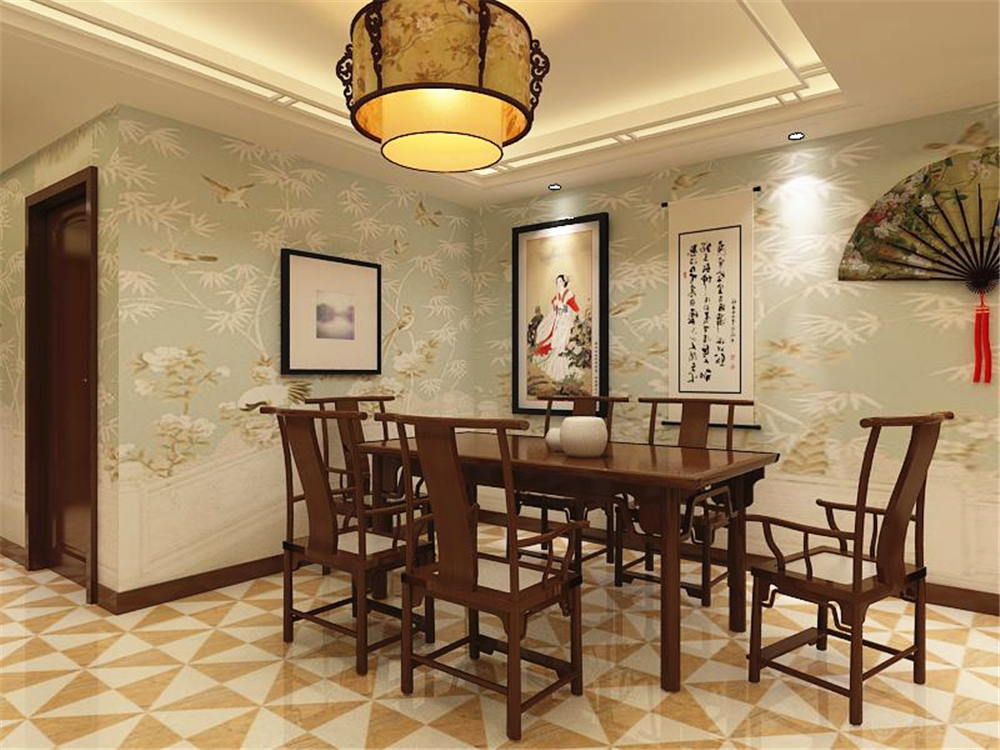 中式 二居 白领 收纳 80后 小资 餐厅图片来自阳光力天装饰在阳光晶典-107.25㎡-中式的分享