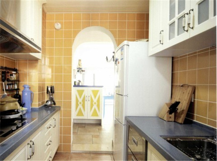 简约 厨房图片来自今朝装饰李海丹在昌平130平米三居地中海的分享