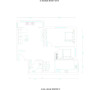 天通苑西三区套内95平米两居室户型平面布置图展示