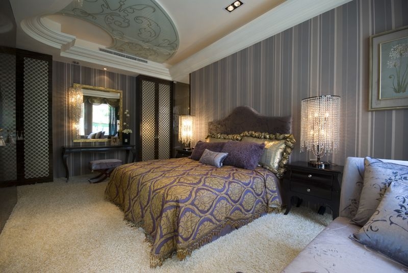 四居 现代混搭 阿拉奇设计 家庭装修 卧室图片来自阿拉奇设计在摩纳哥风格大户型家庭装修的分享