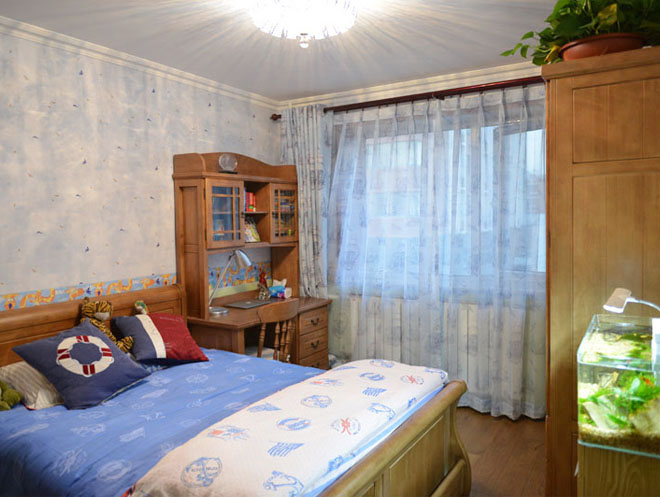 简约 卧室图片来自今朝装饰李海丹在小户型新中式家园的分享