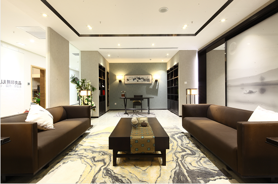 新中式 实景样板间 实创装饰 白领 收纳 旧房改造 客厅图片来自北京实创装饰在闲庭新中式风格实景样板间的分享