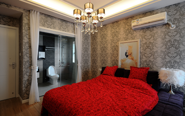 卧室图片来自武汉一号家居在同安家园现代简约风格完工效果图的分享