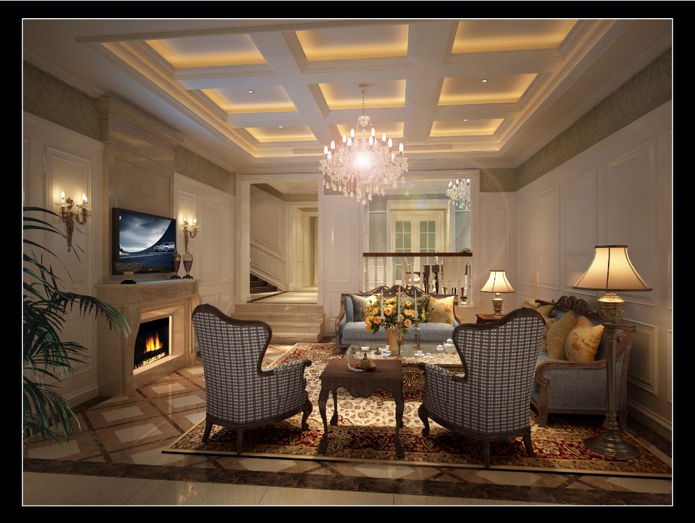 客厅图片来自用户1721279202在杭州万银山庄别墅欧式风格装修的分享