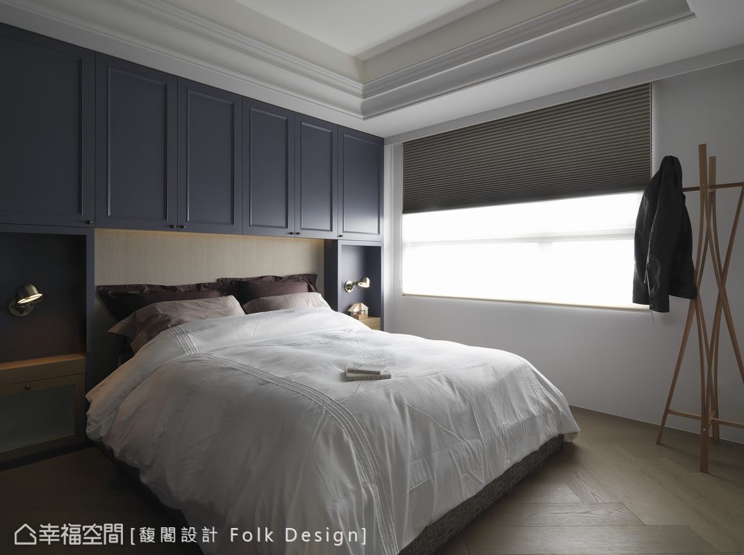 卧室图片来自幸福空间在56平紫色浪漫 法式简约河岸宅的分享