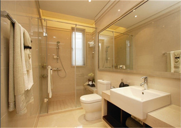简约 白领 收纳 旧房改造 80后 二居 卫生间图片来自爱尚易格装饰设计在98平 上林世家 简约的分享