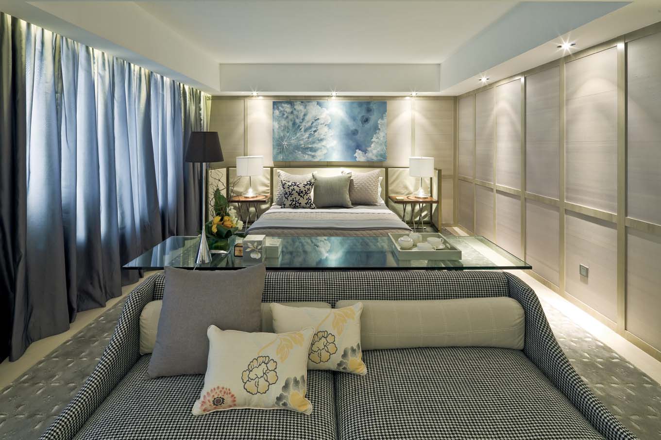 卧室图片来自慕尚族在汤逊湖壹号251平现代奢华风格的分享