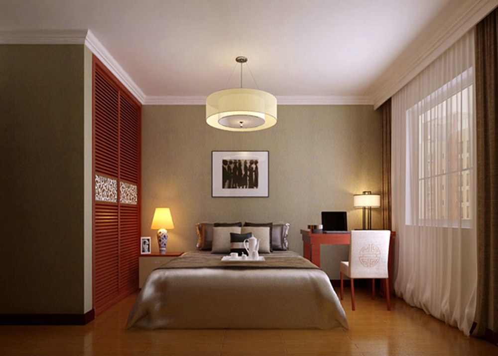 三居室 新中式 效果图 卧室图片来自石家庄业之峰装饰虎子在维多利亚156平米新中式效果图的分享