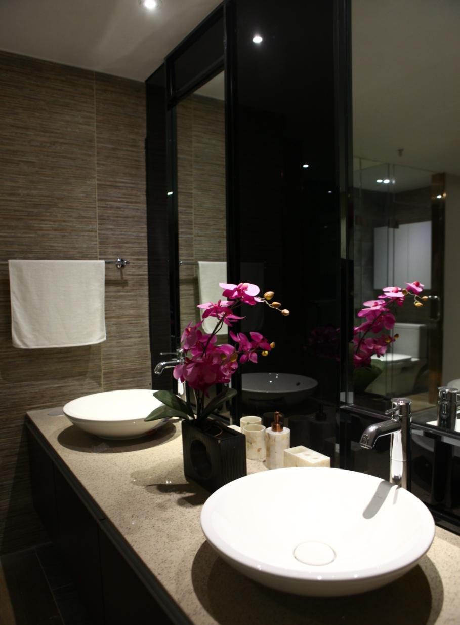 新中式 两居室 私企业主 卫生间图片来自实创装饰上海公司在实创装饰之闲庭新中式样板间的分享