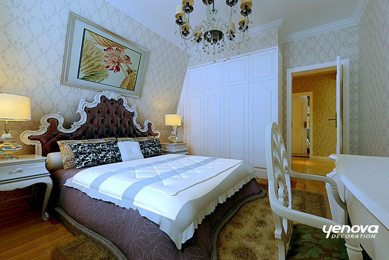 欧式风格 暖色 复式设计 兰州装修 卧室图片来自兰州业之峰装饰公司在奢华享受，浪漫欧式的分享