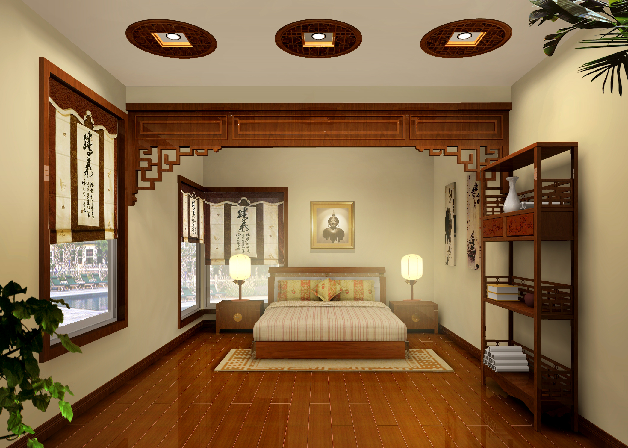 卧室图片来自北京原创艺墅小美在香山清琴的分享