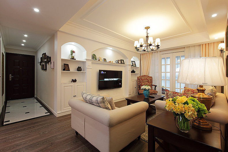 简约 混搭 美式 阿拉奇设计 家庭装修 客厅图片来自阿拉奇设计在精简现代美式家庭装修的分享