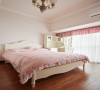 清新公主房,运用了粉红色色调.甜蜜而又温馨
