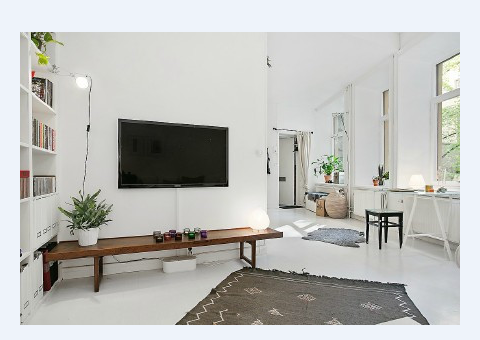 客厅图片来自百合居装饰工程有限公司在白色恋情的分享
