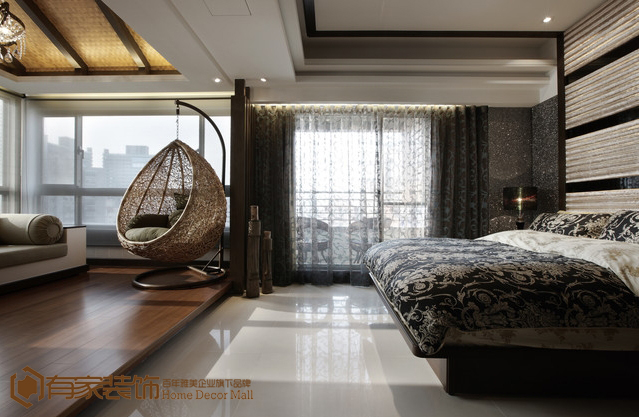 卧室图片来自福州有家装饰-小彭在新中式风格的分享