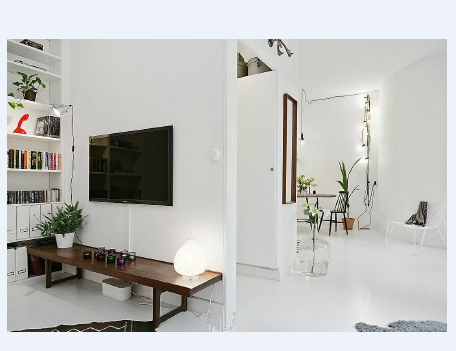 客厅图片来自百合居装饰工程有限公司在白色恋情的分享