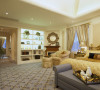 卧室：以温馨浪漫的美式风格，平地的装饰尤为重要，让整体空间更加优雅大方