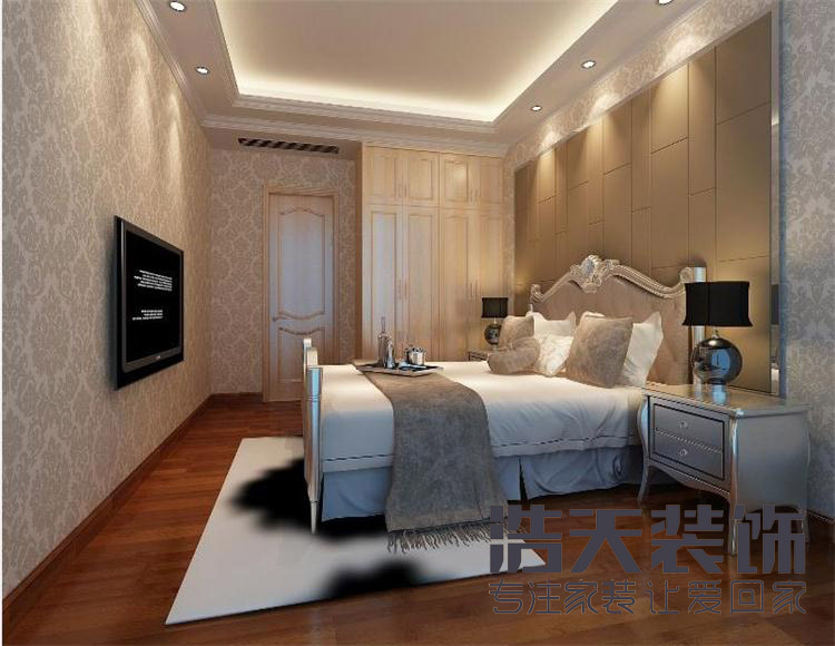 卧室图片来自深圳市浩天装饰在嘉宝润金座周总的分享