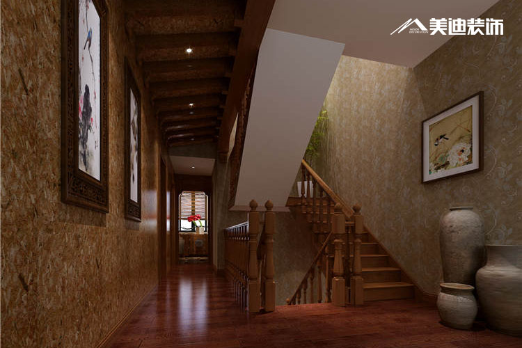 欧式 别墅 楼梯图片来自湖南美迪装饰在欧洲庭院的分享