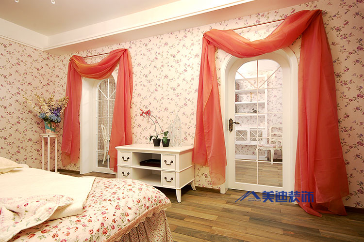田园 欧式 卧室图片来自湖南美迪装饰在花色小间的分享