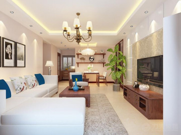 瞰海品筑-120㎡-新中式