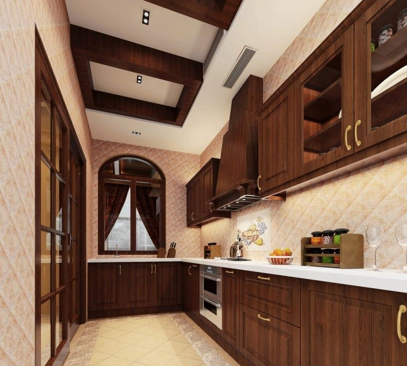 美式新古典 别墅 厨房图片来自北京装修设计o在美式新古典远洋万和公馆别墅设计的分享