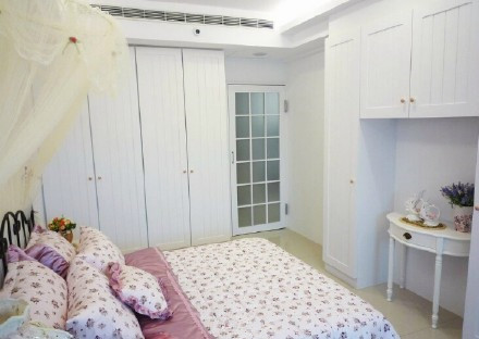 三居 田园 精致生活 卧室图片来自百合居装饰工程有限公司在精致田园的分享