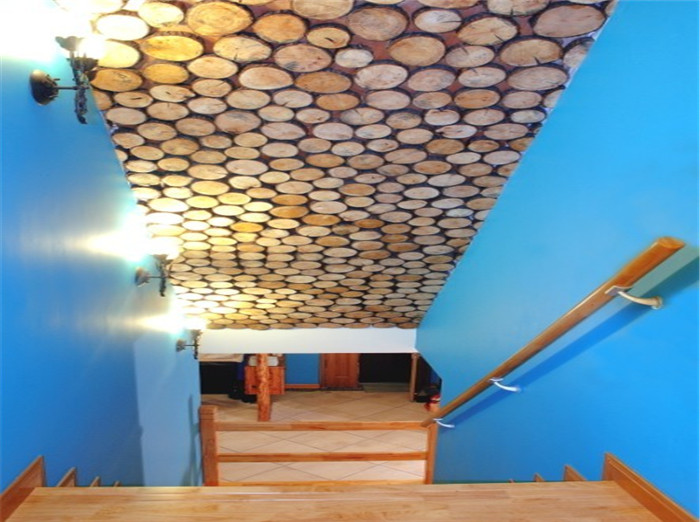 楼梯图片来自今朝装饰李海丹在风格与林130平米的分享