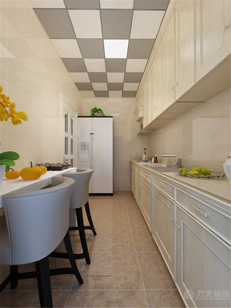 现代 一居 白领 收纳 80后 小资 厨房图片来自阳光力天装饰在幸福时光-70㎡-现代风格的分享