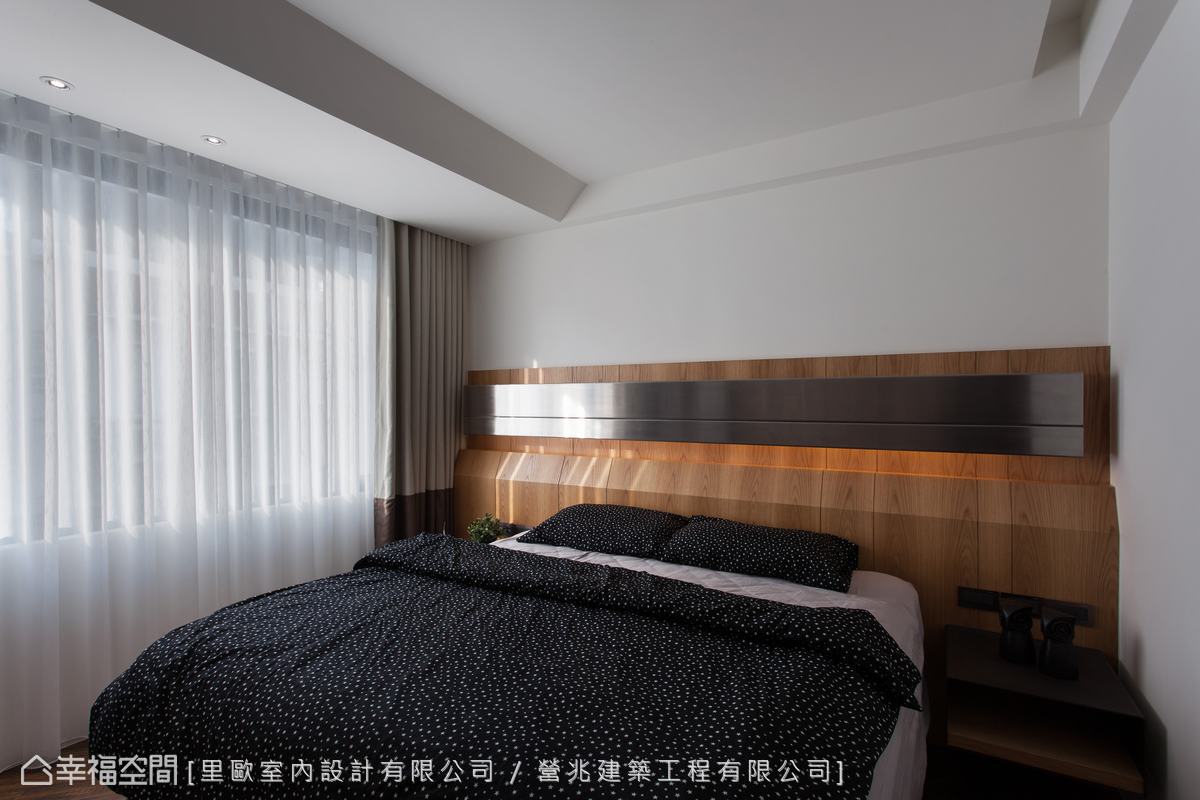 幸福空间 高端设计 台湾设计师 现代风格 卧室图片来自幸福空间在92平现代质感简约宅的分享