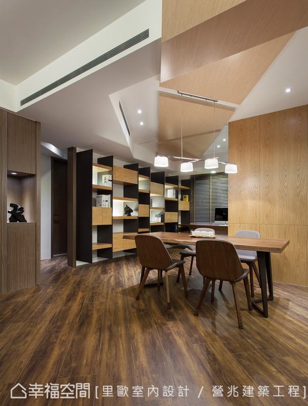 幸福空间 高端设计 台湾设计师 现代风格 书房图片来自幸福空间在92平现代质感简约宅的分享