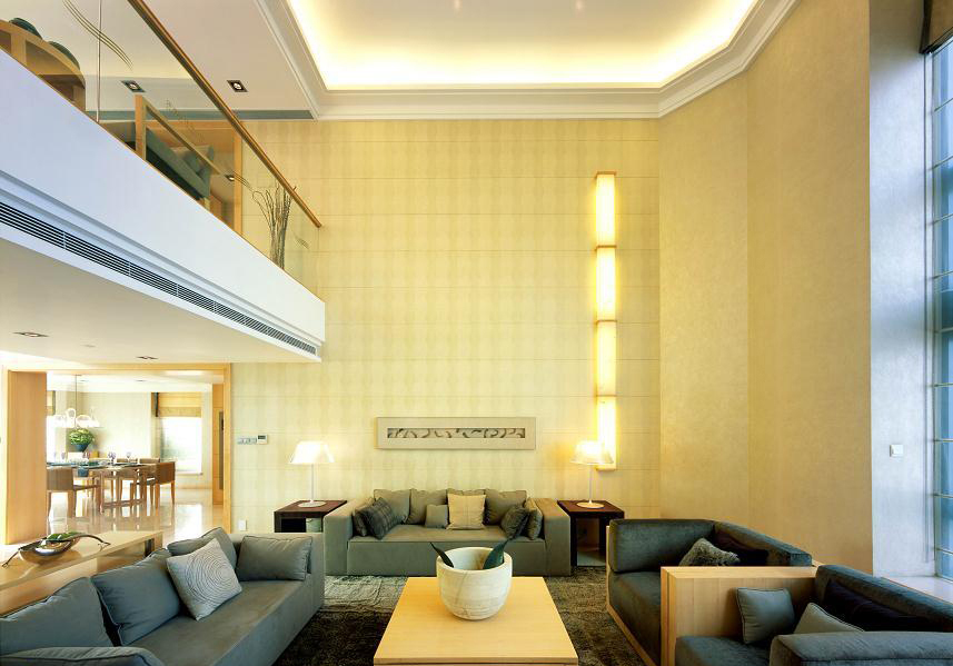 简约 别墅 80后 小资 客厅图片来自实创装饰上海公司在汤臣豪园别墅现代简约装修的分享