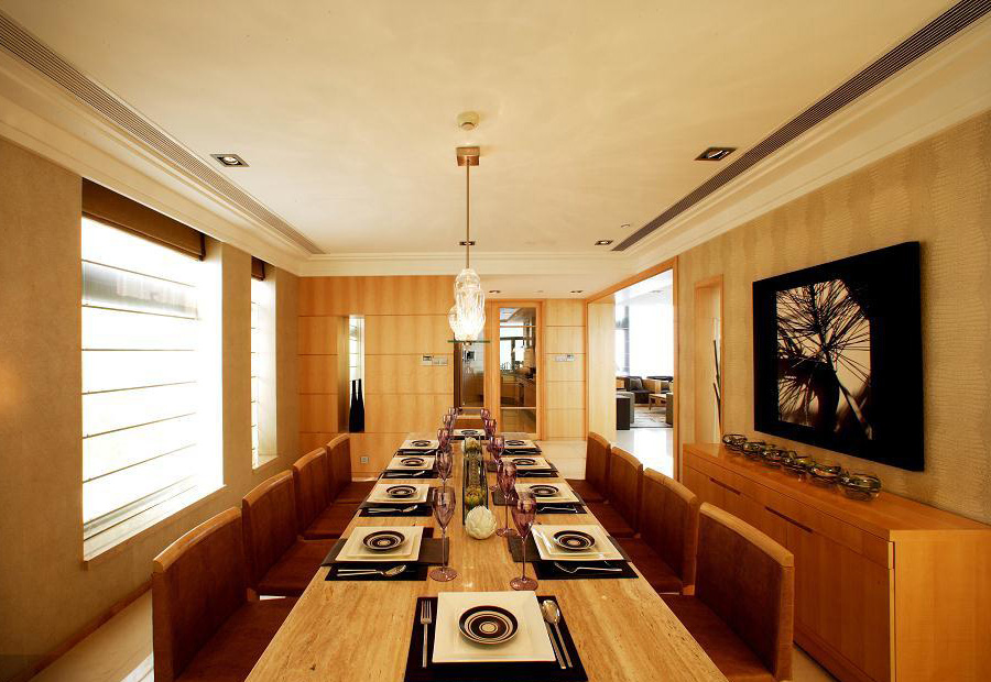 简约 别墅 80后 小资 餐厅图片来自实创装饰上海公司在汤臣豪园别墅现代简约装修的分享