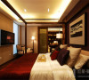 中海国际社区新中式风格设计卧室
