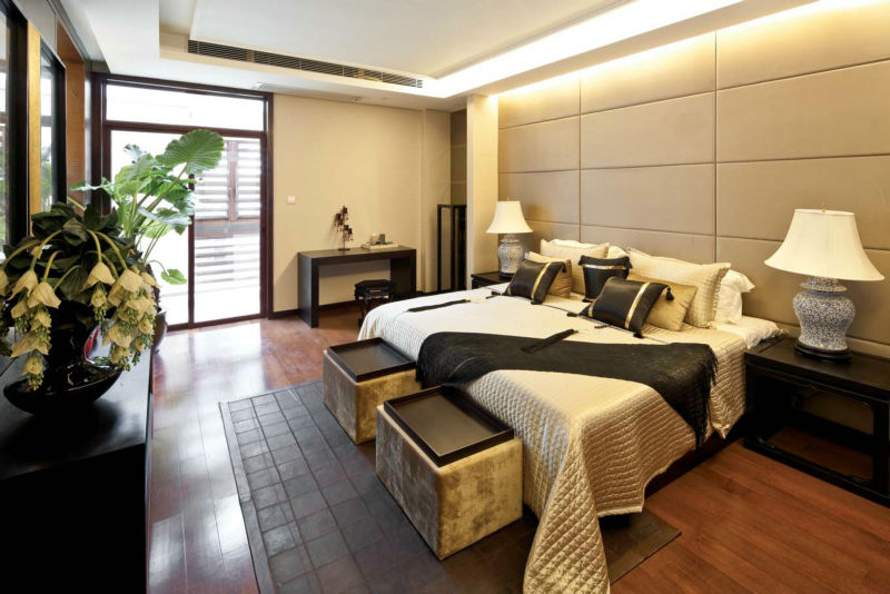 香碧歌庄园 280平米 现代中式 卧室图片来自cdxblzs在香碧歌庄园 280平米 现代中式的分享