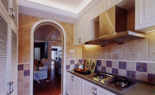 二居 旧房改造 厨房图片来自天津都市新居装饰有限公司在天津装修 地中海风格 都市新居的分享