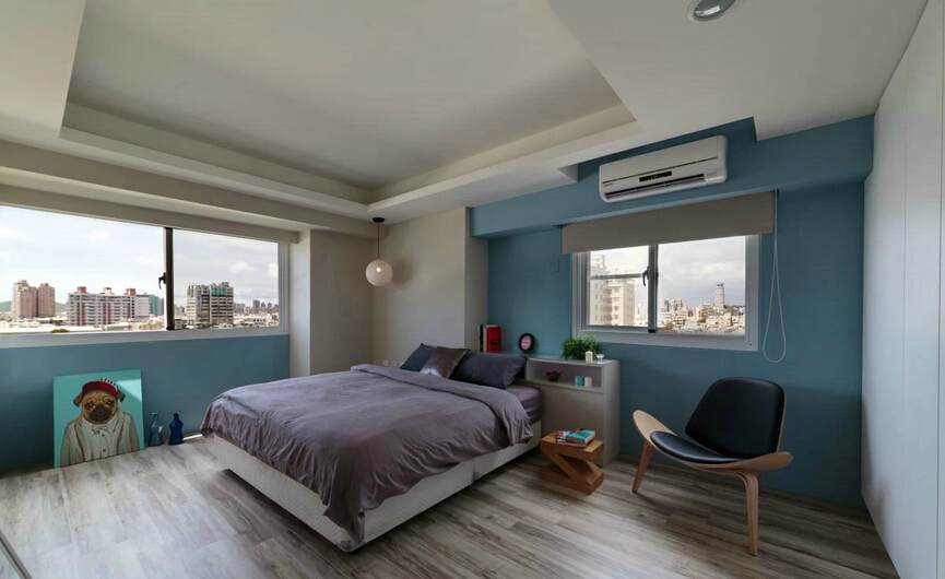 简约 白领 小资 二居 卧室图片来自北京装修设计o在现代简约葛洲坝•紫郡府128平米的分享
