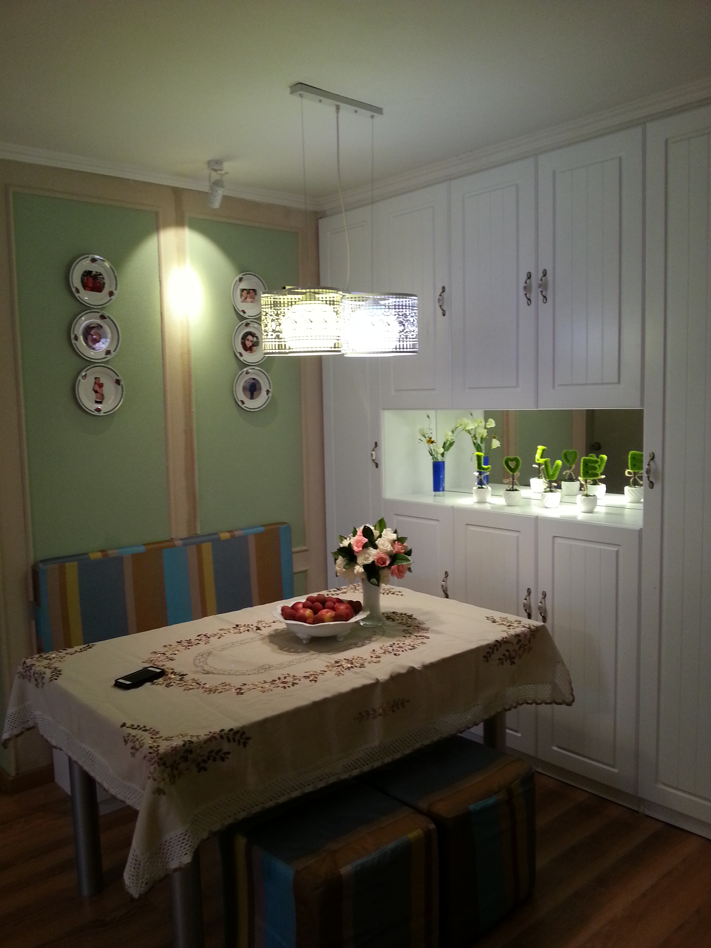 一居 开间 地中海 白领 收纳 厨房图片来自实创装饰装修在小两口精心装修的温馨一居的分享